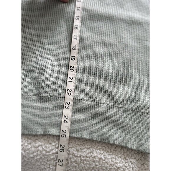 RD Style Josslyn V-Neck Loose Knit Sweater Sage Green Pullover Size XL - Picture 5 of 5